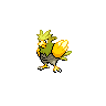 Spearow shiny front-facing sprite from Pokémon Black