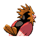 Spearow back-facing sprite from Pokémon Pearl