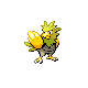 Spearow shiny front-facing sprite from Pokémon Pearl