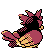 Spearow back-facing sprite from Pokémon Gold