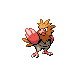 Spearow front-facing sprite from Pokémon Platinum