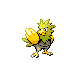 Spearow shiny front-facing sprite from Pokémon Platinum