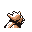 Spearow back-facing sprite from Pokémon Red