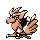 Spearow front-facing sprite from Pokémon Red