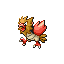 Spearow front-facing sprite from Pokémon Ruby