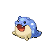 Spheal front-facing sprite from Pokémon Diamond