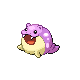 Spheal shiny front-facing sprite from Pokémon Diamond