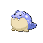 Spheal front-facing sprite from Pokémon Emerald