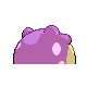 Spheal shiny back-facing sprite from Pokémon HeartGold