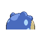 Spheal back-facing sprite from Pokémon Platinum