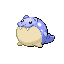 Spheal front-facing sprite from Pokémon Sapphire