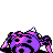 Spinarak shiny back-facing sprite from Pokémon Crystal