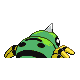 Spinarak back-facing sprite from Pokémon Diamond