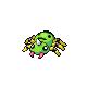 Spinarak front-facing sprite from Pokémon Diamond