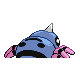 Spinarak shiny back-facing sprite from Pokémon Diamond