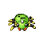 Spinarak front-facing sprite from Pokémon Emerald
