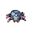 Spinarak shiny front-facing sprite from Pokémon Emerald