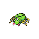Spinarak front-facing sprite from Pokémon HeartGold