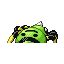 Spinarak back-facing sprite from Pokémon Sapphire
