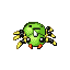 Spinarak front-facing sprite from Pokémon Sapphire