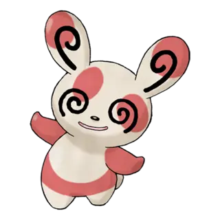 Spinda official artwork