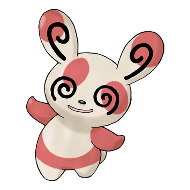 Spinda, the Spot Panda Pokémon — Normal-type Pokémon official artwork
