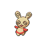 Spinda front-facing sprite from Pokémon White 2