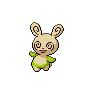 Spinda shiny front-facing sprite from Pokémon Black
