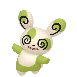 Spinda shiny front-facing sprite from Pokémon X