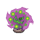 Spiritomb front-facing sprite from Pokémon Pearl