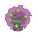 Spiritomb front-facing sprite from Pokémon SoulSilver