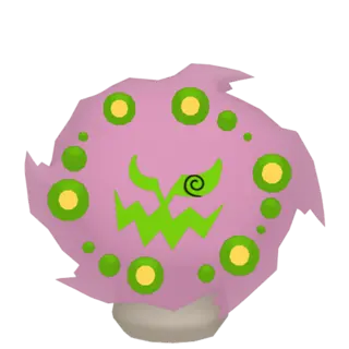 Spiritomb front-facing sprite from Pokémon Shield