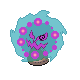 Spiritomb shiny front-facing sprite from Pokémon Platinum