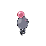 Spoink back-facing sprite from Pokémon Black
