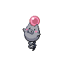 Spoink front-facing sprite from Pokémon Black