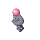 Spoink front-facing sprite from Pokémon Diamond