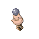 Spoink shiny front-facing sprite from Pokémon Platinum