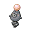Spoink front-facing sprite from Pokémon Ruby