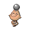 Spoink shiny front-facing sprite from Pokémon Ruby