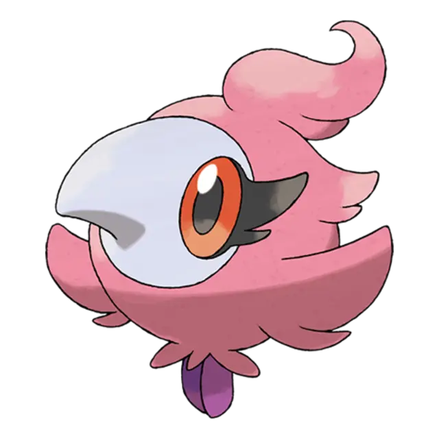 Spritzee, the Perfume Pokémon — Fairy-type Pokémon official artwork