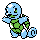 Squirtle shiny front-facing sprite from Pokémon Crystal