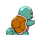 Squirtle back-facing sprite from Pokémon Pearl