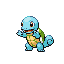 Squirtle shiny front-facing sprite from Pokémon FireRed