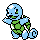 Squirtle shiny front-facing sprite from Pokémon Gold