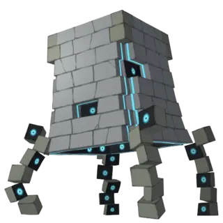 Stakataka front-facing sprite from Pokémon Ultra Sun