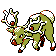 Stantler shiny front-facing sprite from Pokémon Crystal
