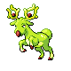 Stantler shiny front-facing sprite from Pokémon Diamond