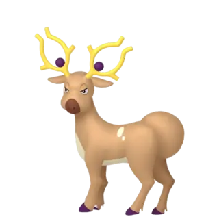 Stantler front-facing sprite from Pokémon Legends: Arceus
