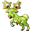 Stantler shiny front-facing sprite from Pokémon Ruby