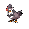 Staraptor front-facing sprite from Pokémon White 2